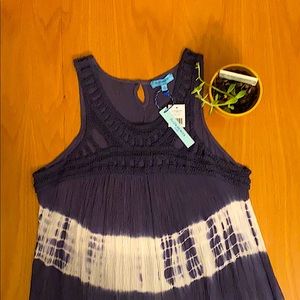 NEW 💙 ELLEN WEAVER Tye Dye Swing Dress